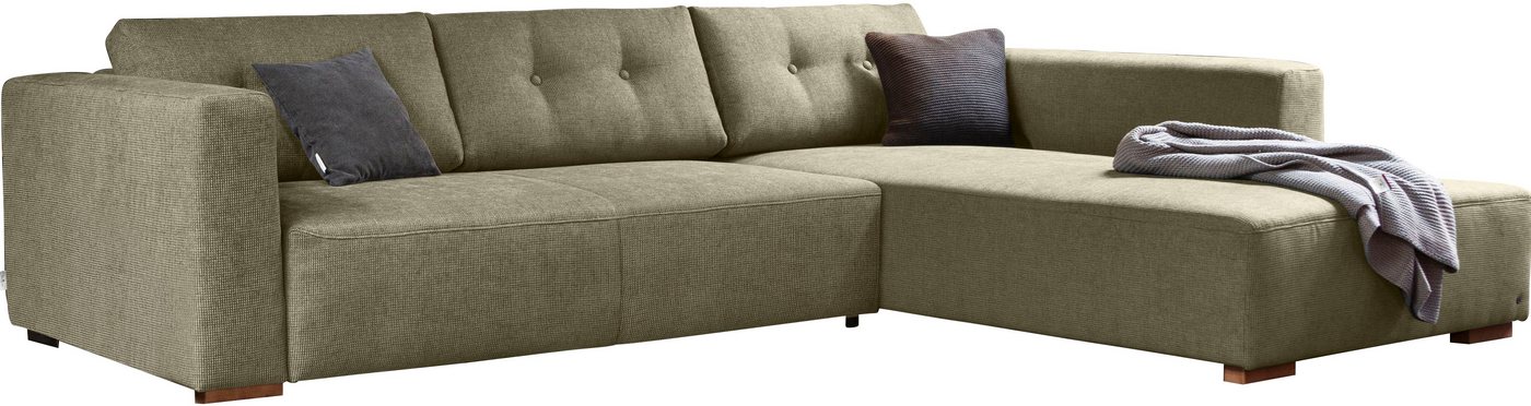 TOM TAILOR HOME Ecksofa HEAVEN CHIC M, aus der COLORS COLLECTION, wahlweise mit Bettfunktion & Bettkasten von TOM TAILOR HOME