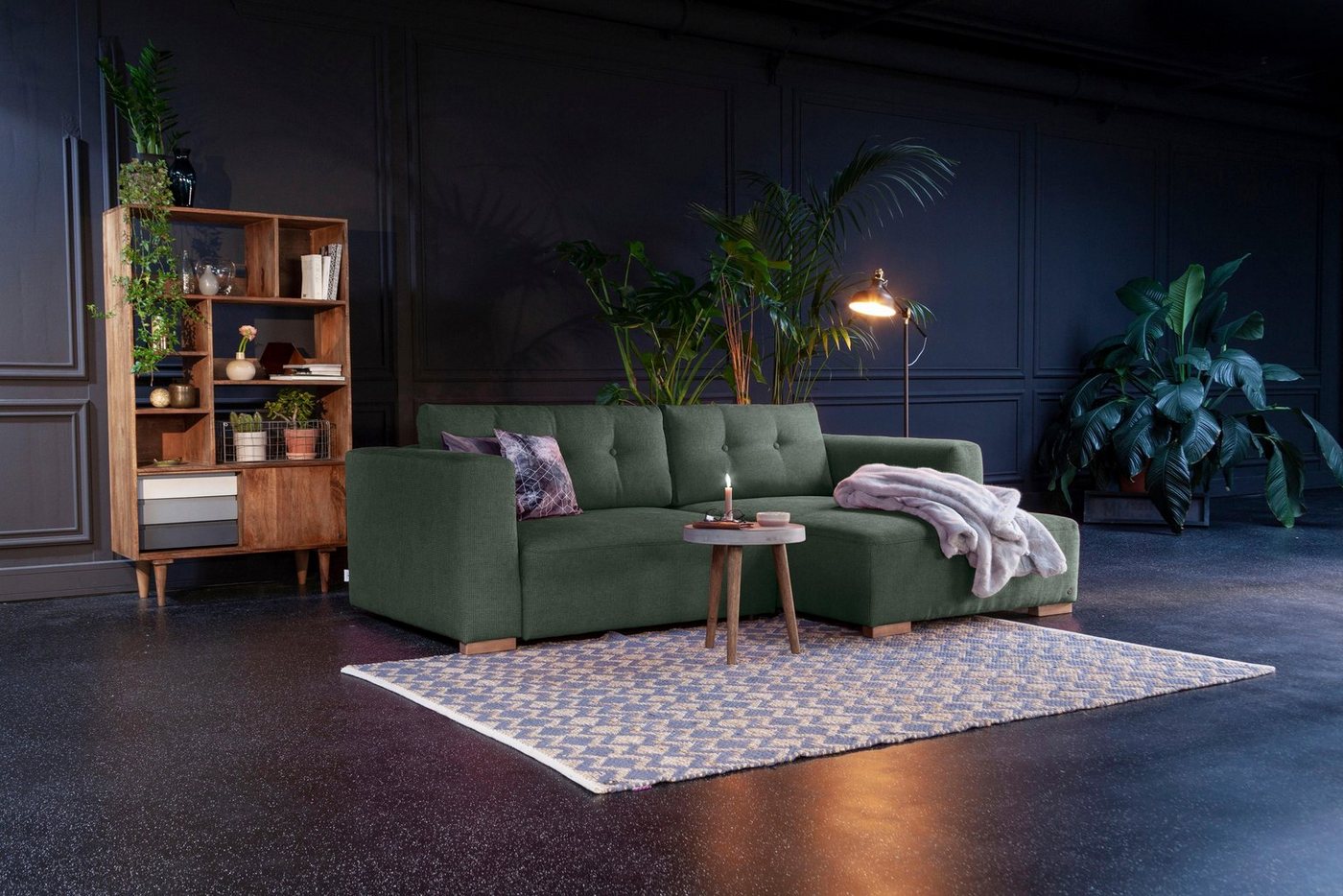 TOM TAILOR HOME Ecksofa HEAVEN CHIC S, aus der COLORS COLLECTION, wahlweise mit Bettfunktion & Bettkasten von TOM TAILOR HOME