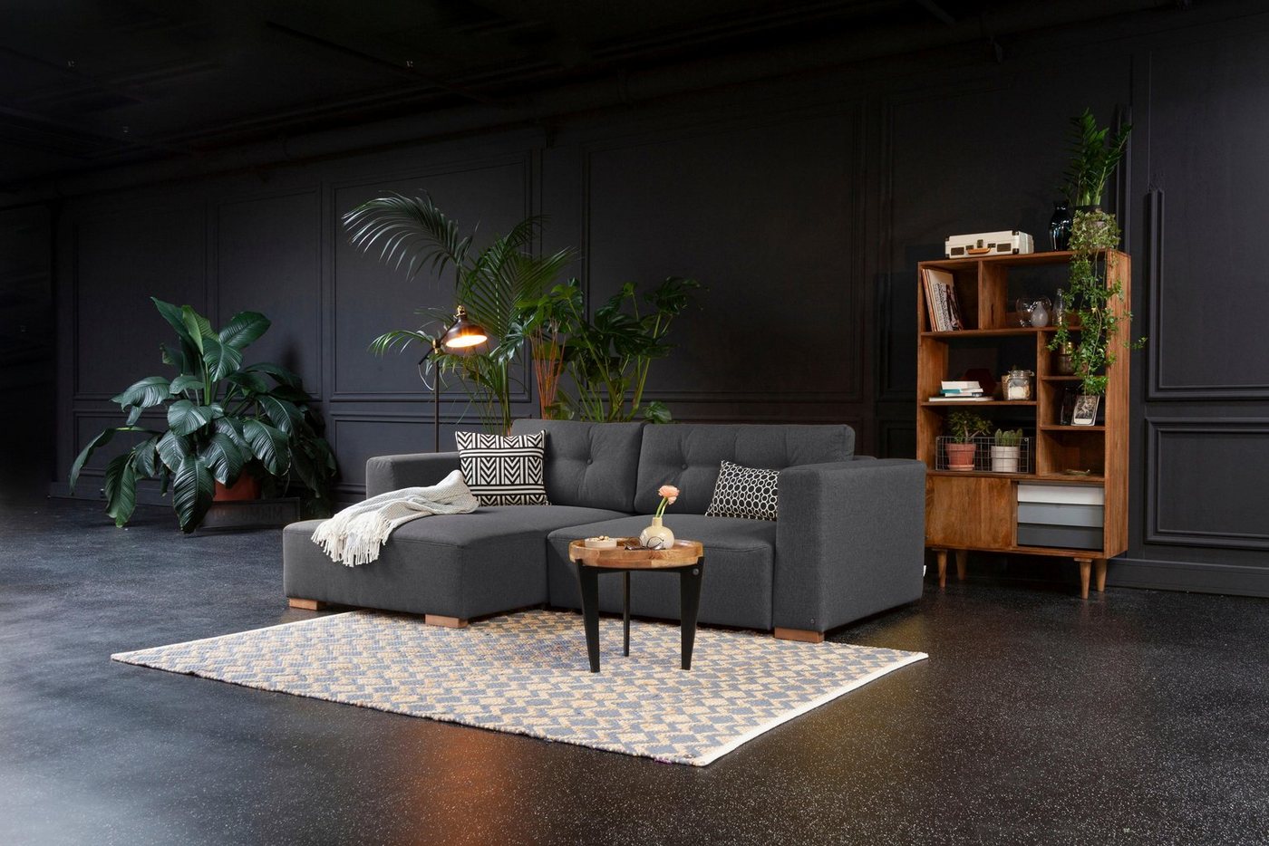 TOM TAILOR HOME Ecksofa HEAVEN CHIC S, aus der COLORS COLLECTION, wahlweise mit Bettfunktion & Bettkasten von TOM TAILOR HOME