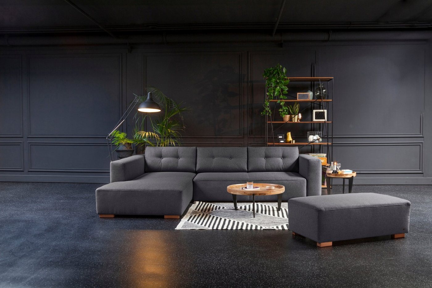 TOM TAILOR HOME Ecksofa HEAVEN CHIC XL, aus der COLORS COLLECTION, wahlweise mit Bettfunktion & Bettkasten von TOM TAILOR HOME