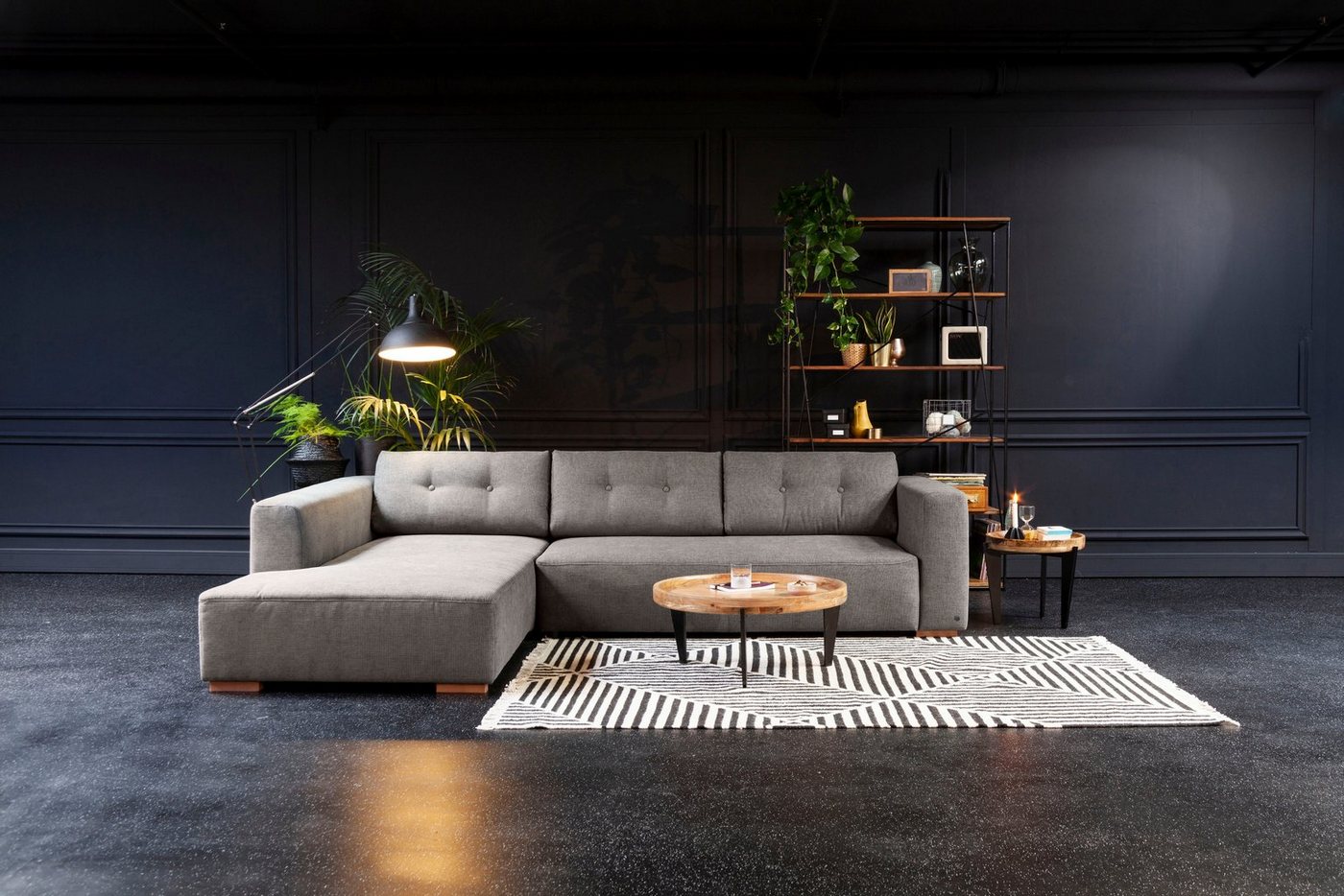 TOM TAILOR HOME Ecksofa HEAVEN CHIC XL, aus der COLORS COLLECTION, wahlweise mit Bettfunktion & Bettkasten von TOM TAILOR HOME