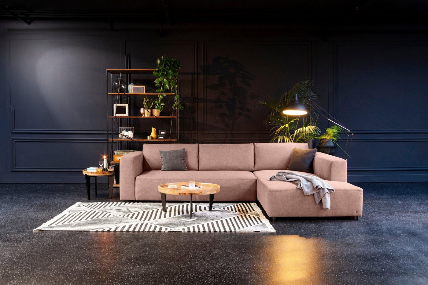 TOM TAILOR HOME Ecksofa HEAVEN STYLE M, aus der COLORS COLLECTION, wahlweise mit Bettfunktion & Bettkasten von TOM TAILOR HOME