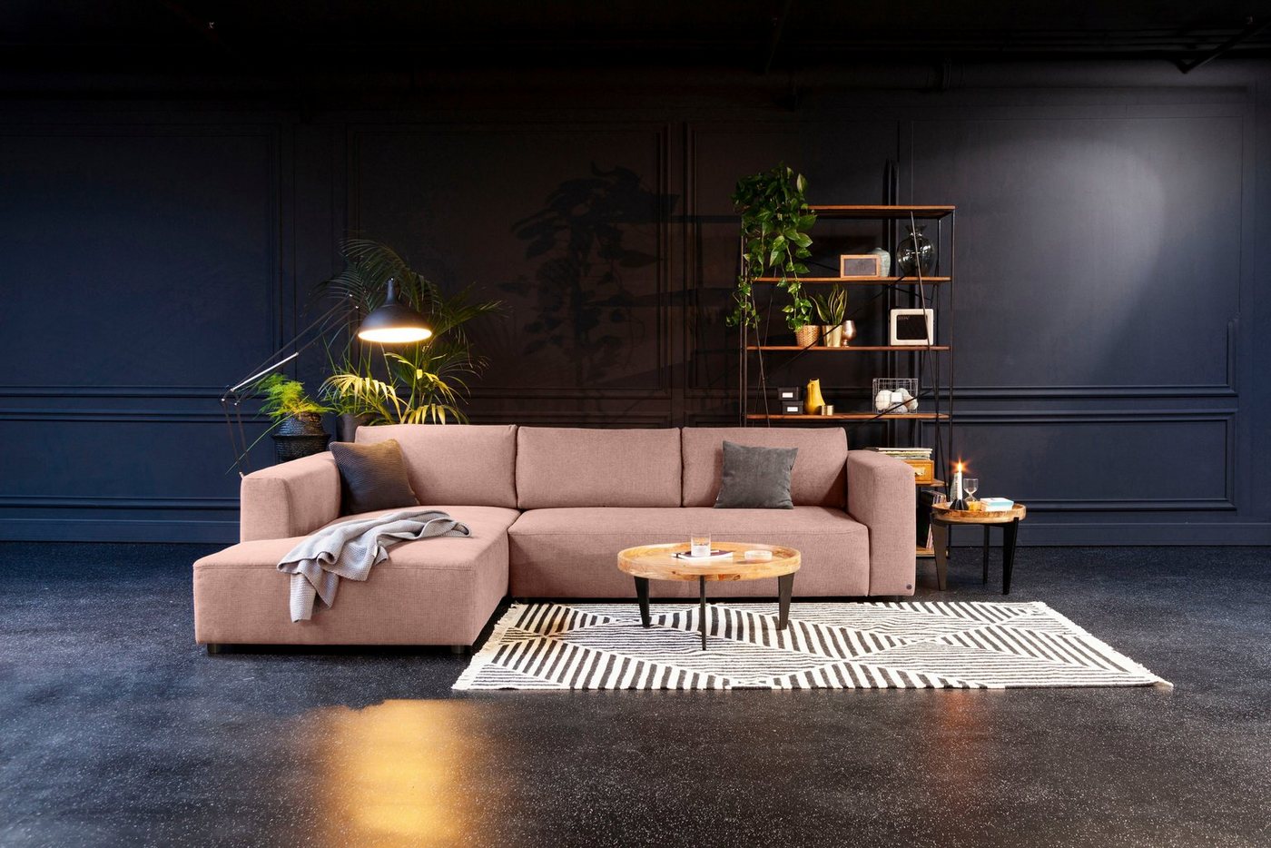 TOM TAILOR HOME Ecksofa HEAVEN STYLE M, aus der COLORS COLLECTION, wahlweise mit Bettfunktion & Bettkasten von TOM TAILOR HOME