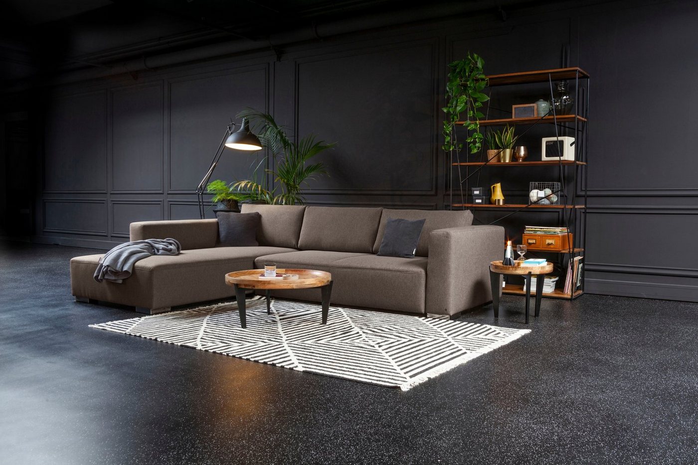 TOM TAILOR HOME Ecksofa HEAVEN STYLE M, aus der COLORS COLLECTION, wahlweise mit Bettfunktion & Bettkasten von TOM TAILOR HOME