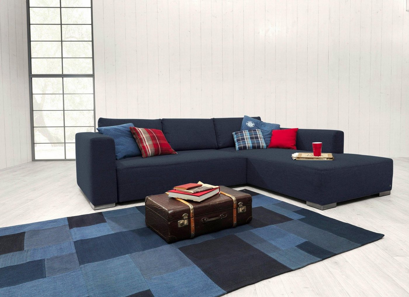 TOM TAILOR HOME Ecksofa HEAVEN STYLE M, aus der COLORS COLLECTION, wahlweise mit Bettfunktion & Bettkasten von TOM TAILOR HOME