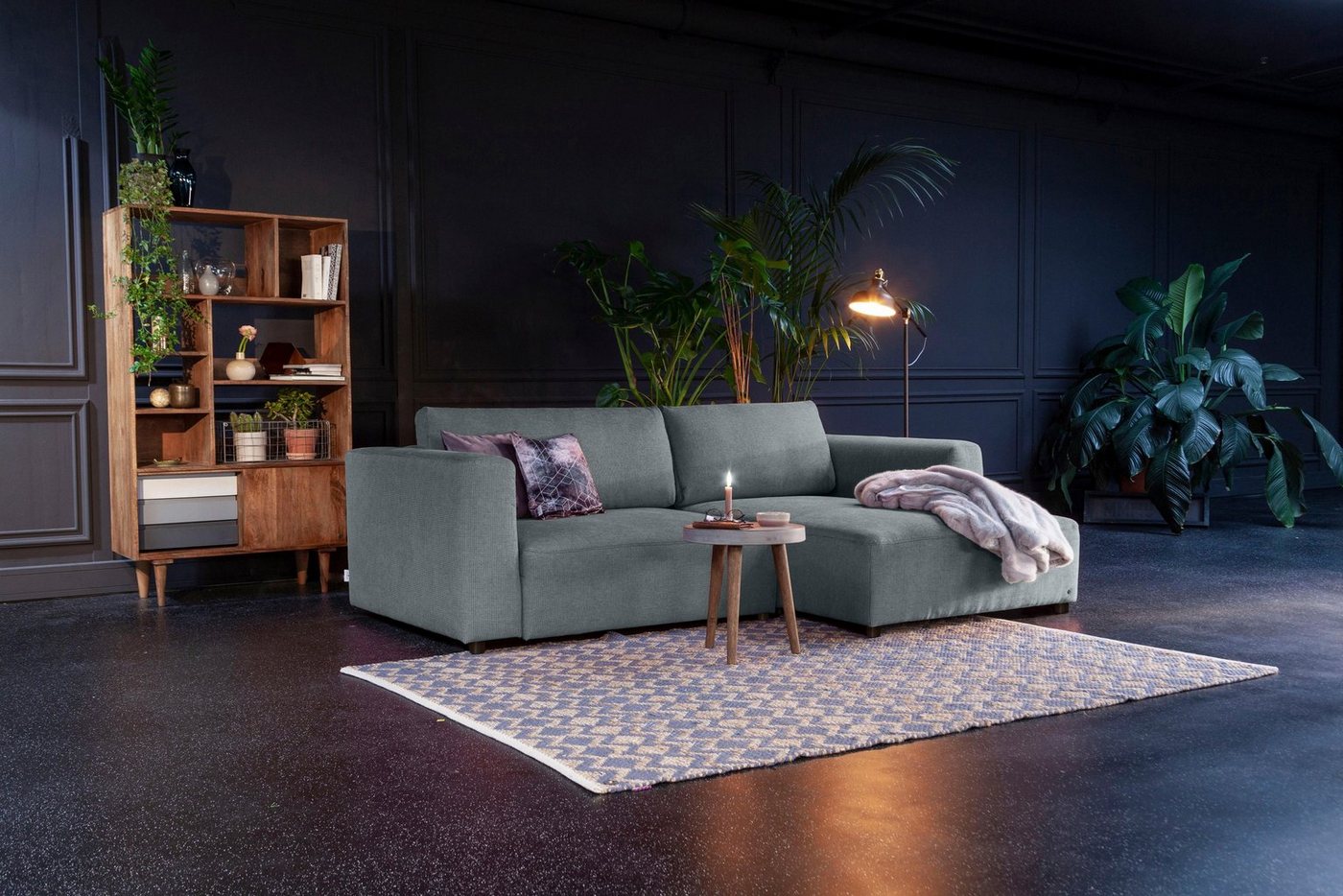 TOM TAILOR HOME Ecksofa HEAVEN STYLE S, aus der COLORS COLLECTION, wahlweise mit Bettfunktion & Bettkasten von TOM TAILOR HOME