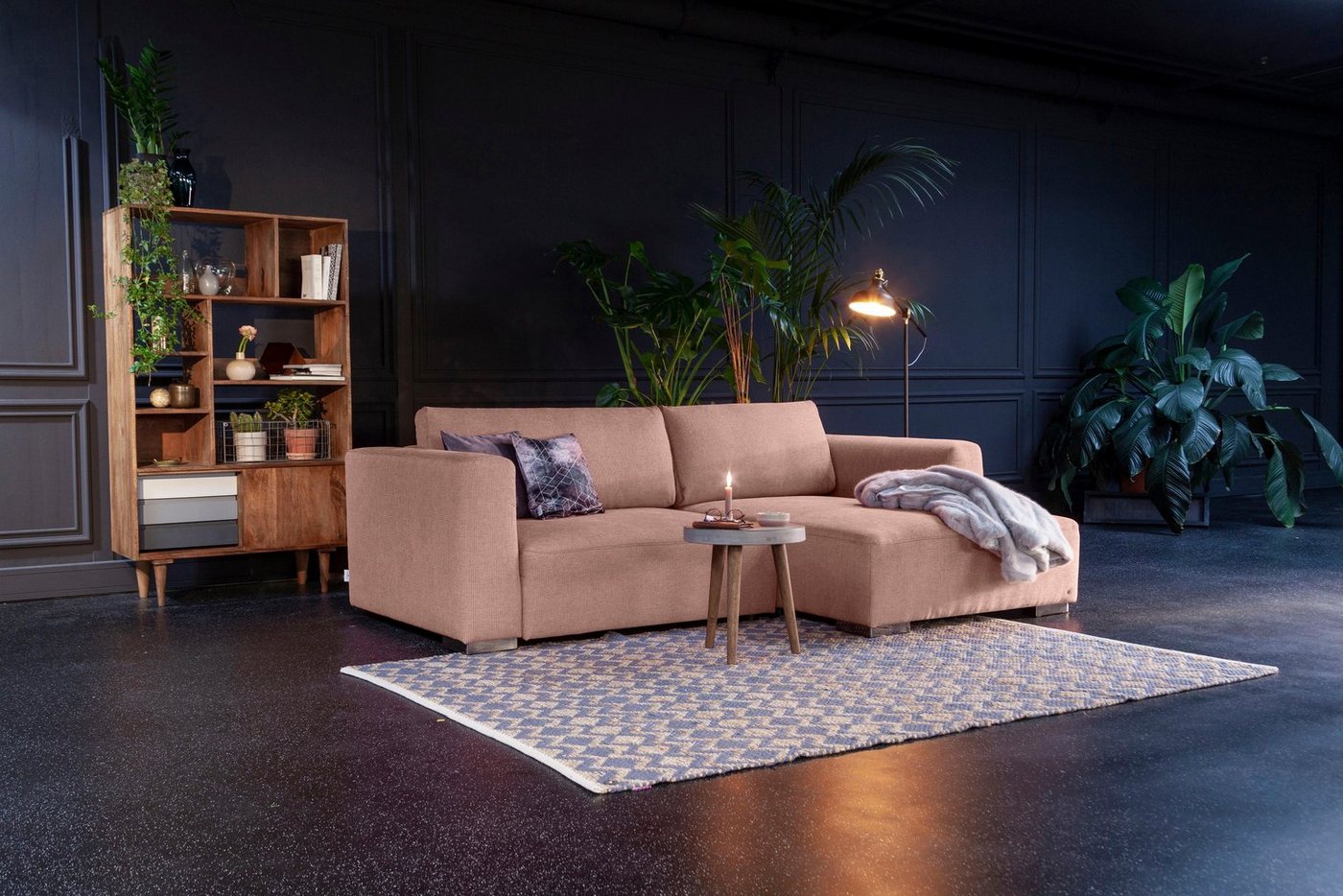 TOM TAILOR HOME Ecksofa HEAVEN STYLE S, aus der COLORS COLLECTION, wahlweise mit Bettfunktion & Bettkasten von TOM TAILOR HOME