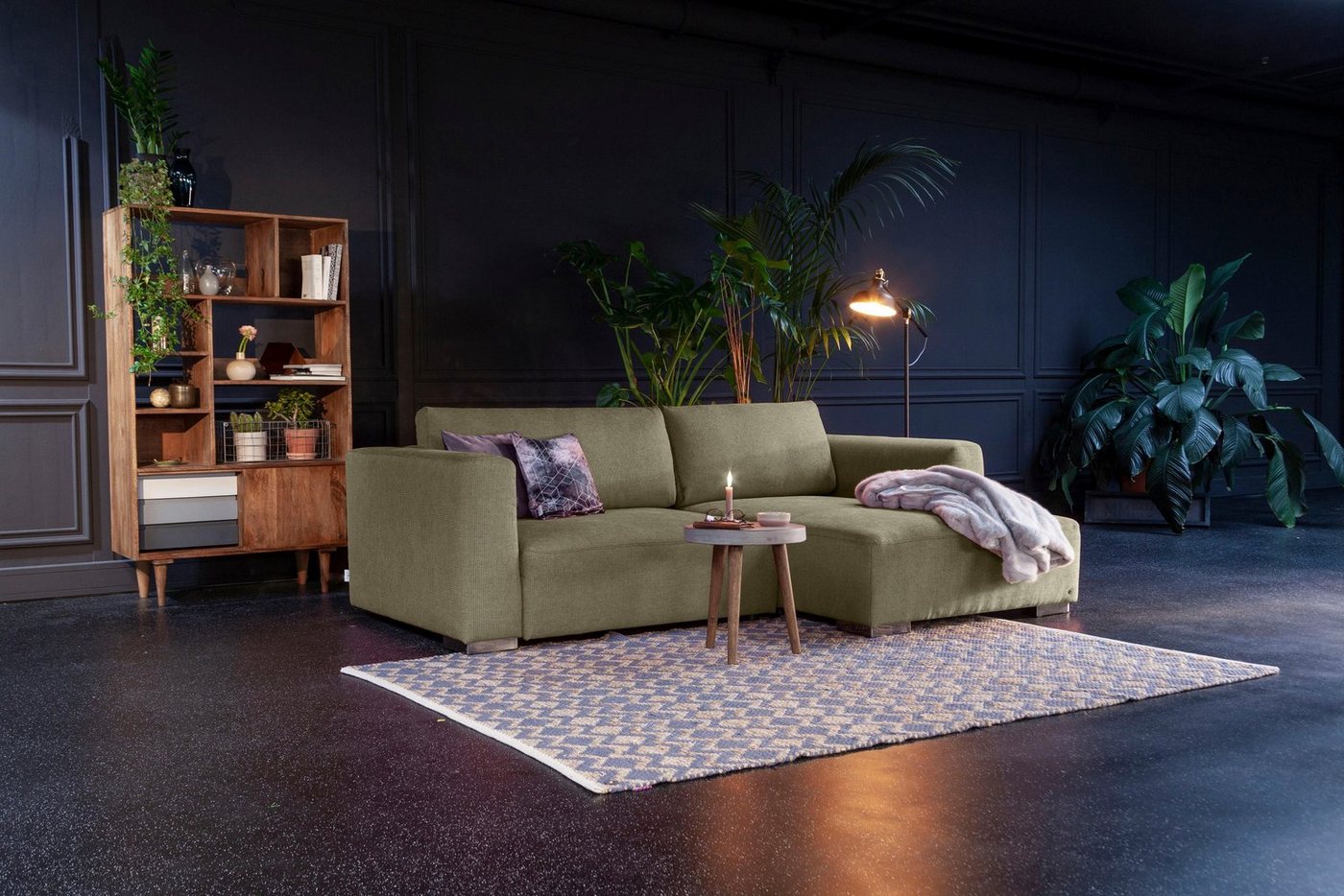 TOM TAILOR HOME Ecksofa HEAVEN STYLE S, aus der COLORS COLLECTION, wahlweise mit Bettfunktion & Bettkasten von TOM TAILOR HOME