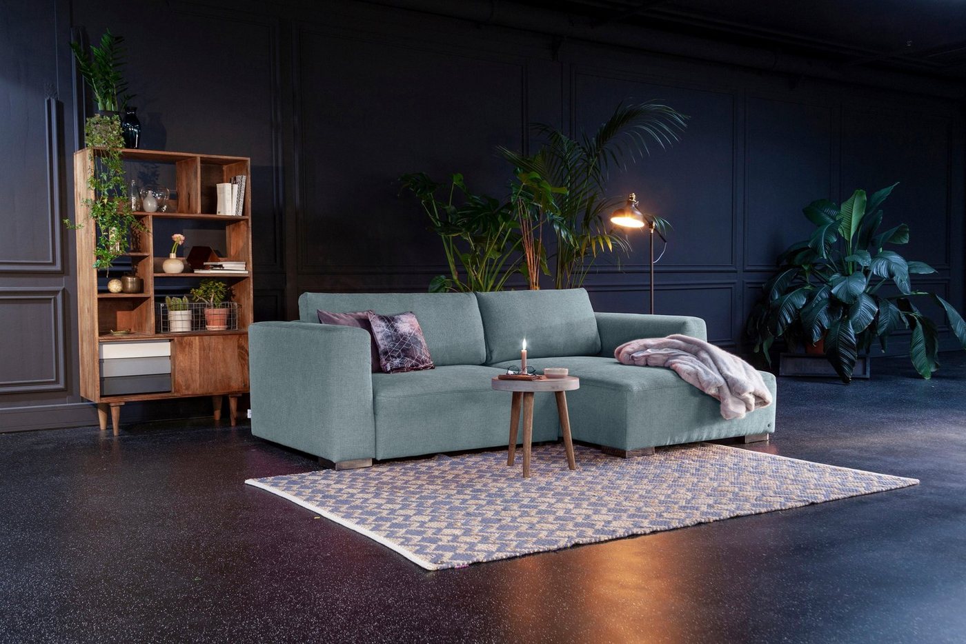 TOM TAILOR HOME Ecksofa HEAVEN STYLE S, aus der COLORS COLLECTION, wahlweise mit Bettfunktion & Bettkasten von TOM TAILOR HOME