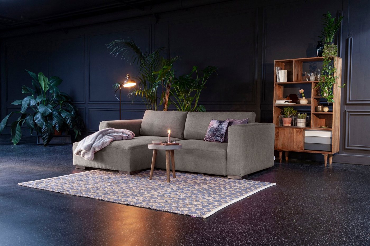 TOM TAILOR HOME Ecksofa HEAVEN STYLE S, aus der COLORS COLLECTION, wahlweise mit Bettfunktion & Bettkasten von TOM TAILOR HOME