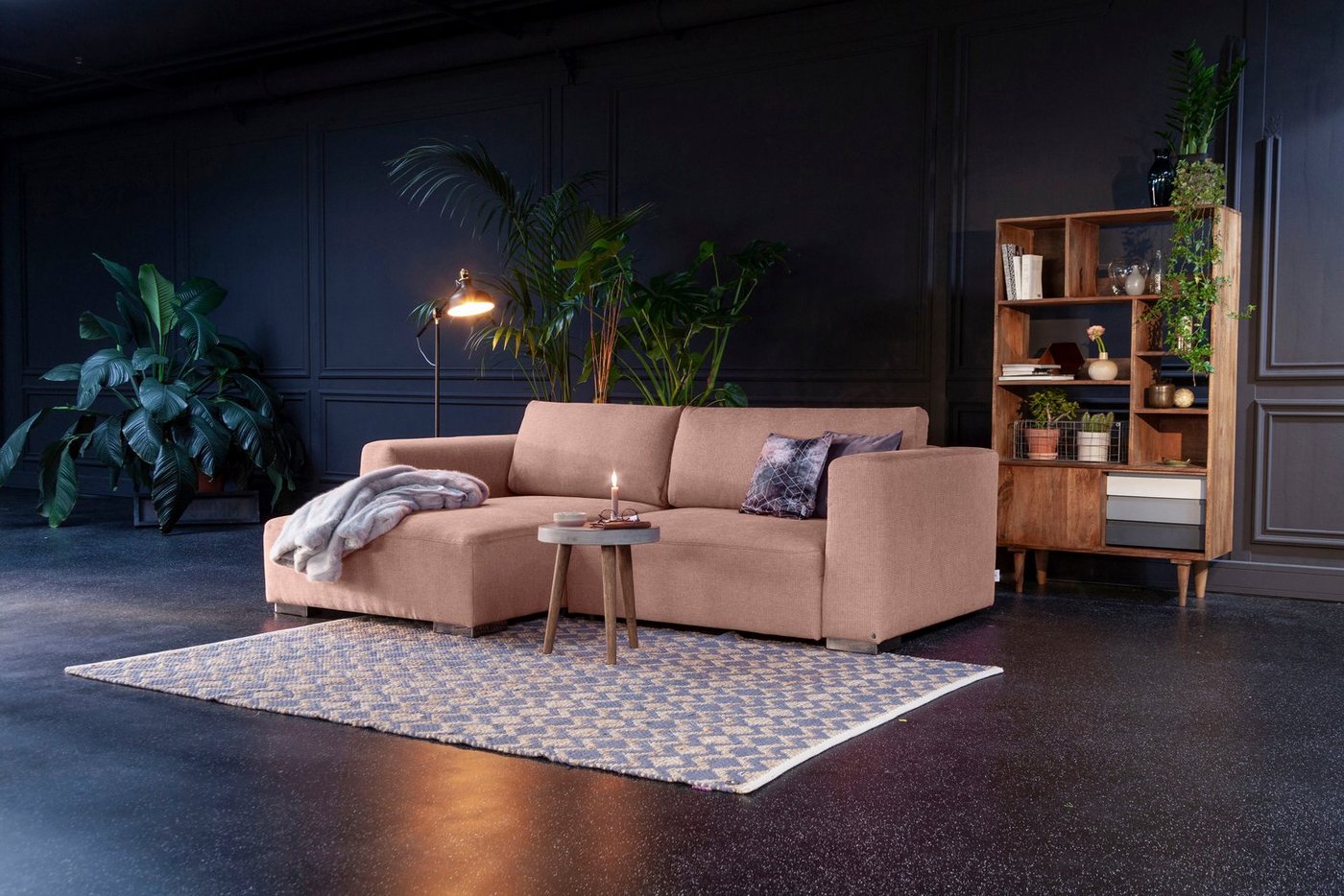 TOM TAILOR HOME Ecksofa HEAVEN STYLE S, aus der COLORS COLLECTION, wahlweise mit Bettfunktion & Bettkasten von TOM TAILOR HOME