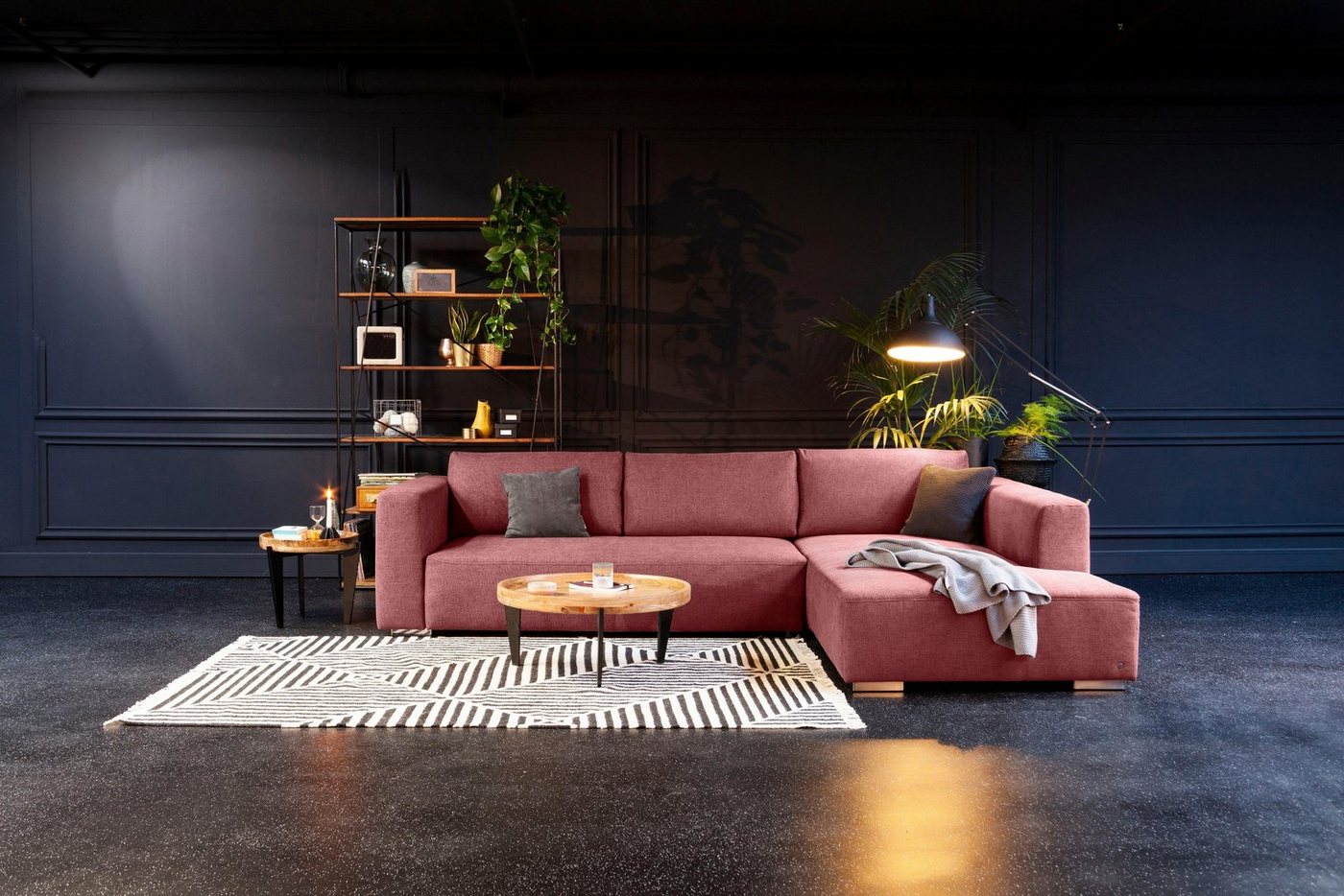 TOM TAILOR HOME Ecksofa HEAVEN STYLE XL, aus der COLORS COLLECTION, wahlweise mit Bettfunktion & Bettkasten von TOM TAILOR HOME