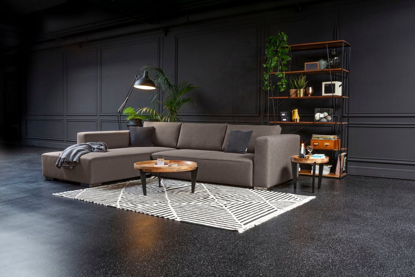 TOM TAILOR HOME Ecksofa HEAVEN STYLE XL, aus der COLORS COLLECTION, wahlweise mit Bettfunktion & Bettkasten von TOM TAILOR HOME