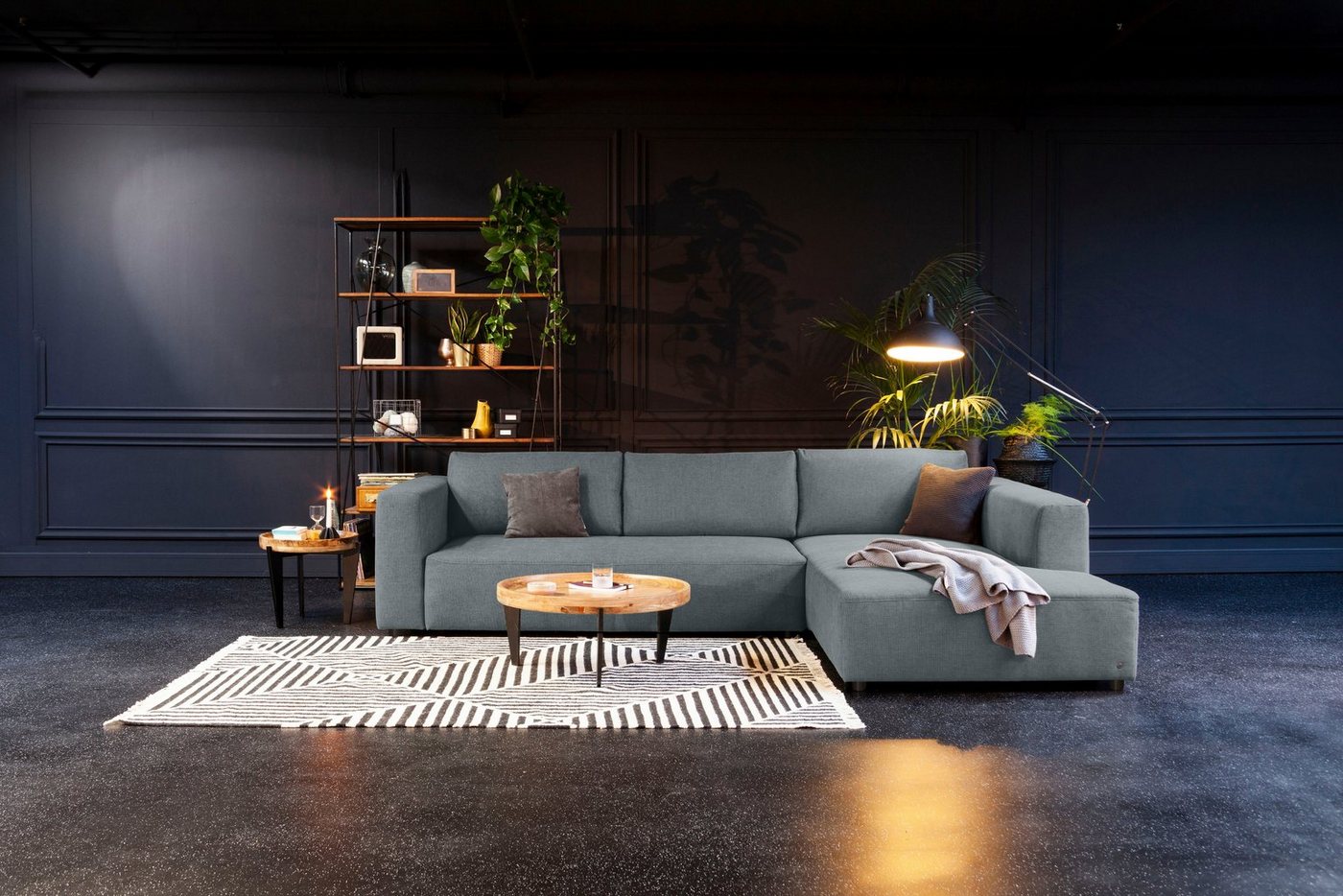 TOM TAILOR HOME Ecksofa HEAVEN STYLE XL, aus der COLORS COLLECTION, wahlweise mit Bettfunktion & Bettkasten von TOM TAILOR HOME