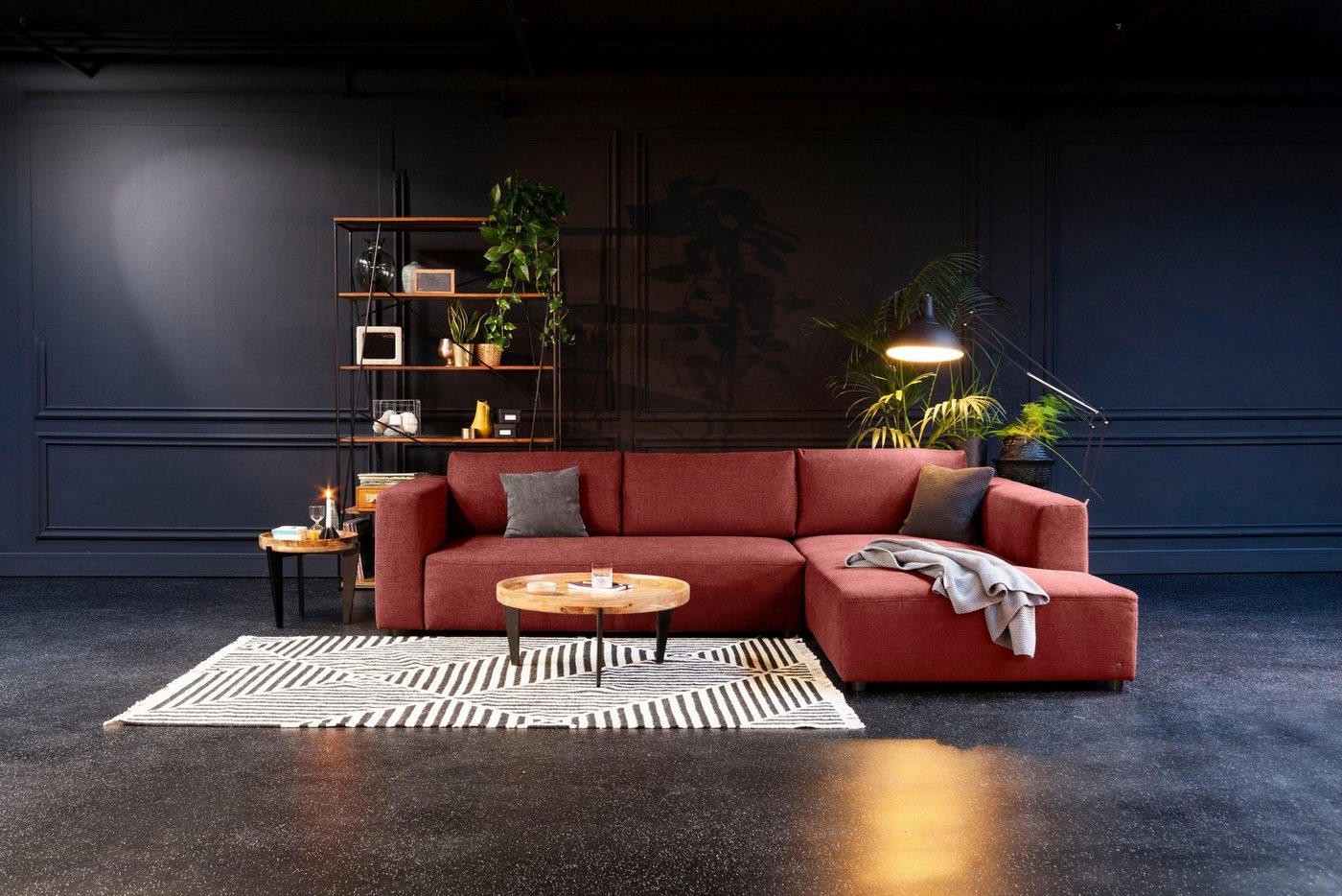 TOM TAILOR HOME Ecksofa HEAVEN STYLE XL, aus der COLORS COLLECTION, wahlweise mit Bettfunktion & Bettkasten von TOM TAILOR HOME