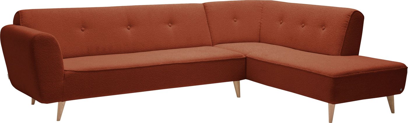 TOM TAILOR HOME Ecksofa New Wave Chic, Breite 261 cm, Tiefe 201 cm von TOM TAILOR HOME