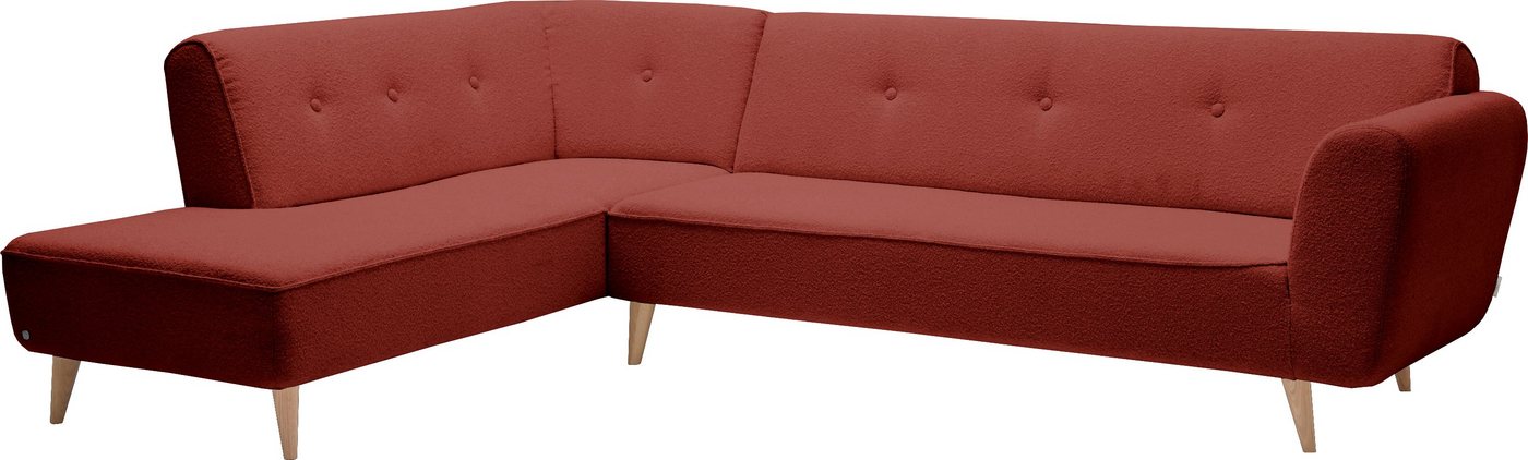 TOM TAILOR HOME Ecksofa New Wave Chic, Breite 261 cm, Tiefe 201 cm von TOM TAILOR HOME