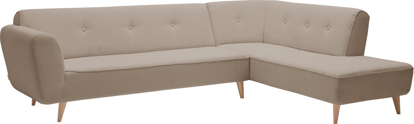 TOM TAILOR HOME Ecksofa New Wave Chic, Breite 261 cm, Tiefe 201 cm von TOM TAILOR HOME