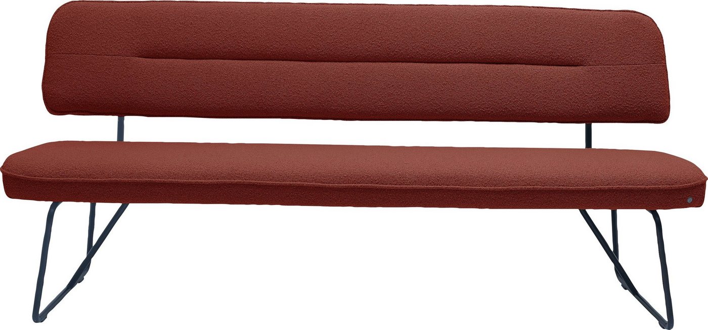 TOM TAILOR HOME Essbank TUBE, mit schwarzem Metallgestell, Breite 202 cm von TOM TAILOR HOME