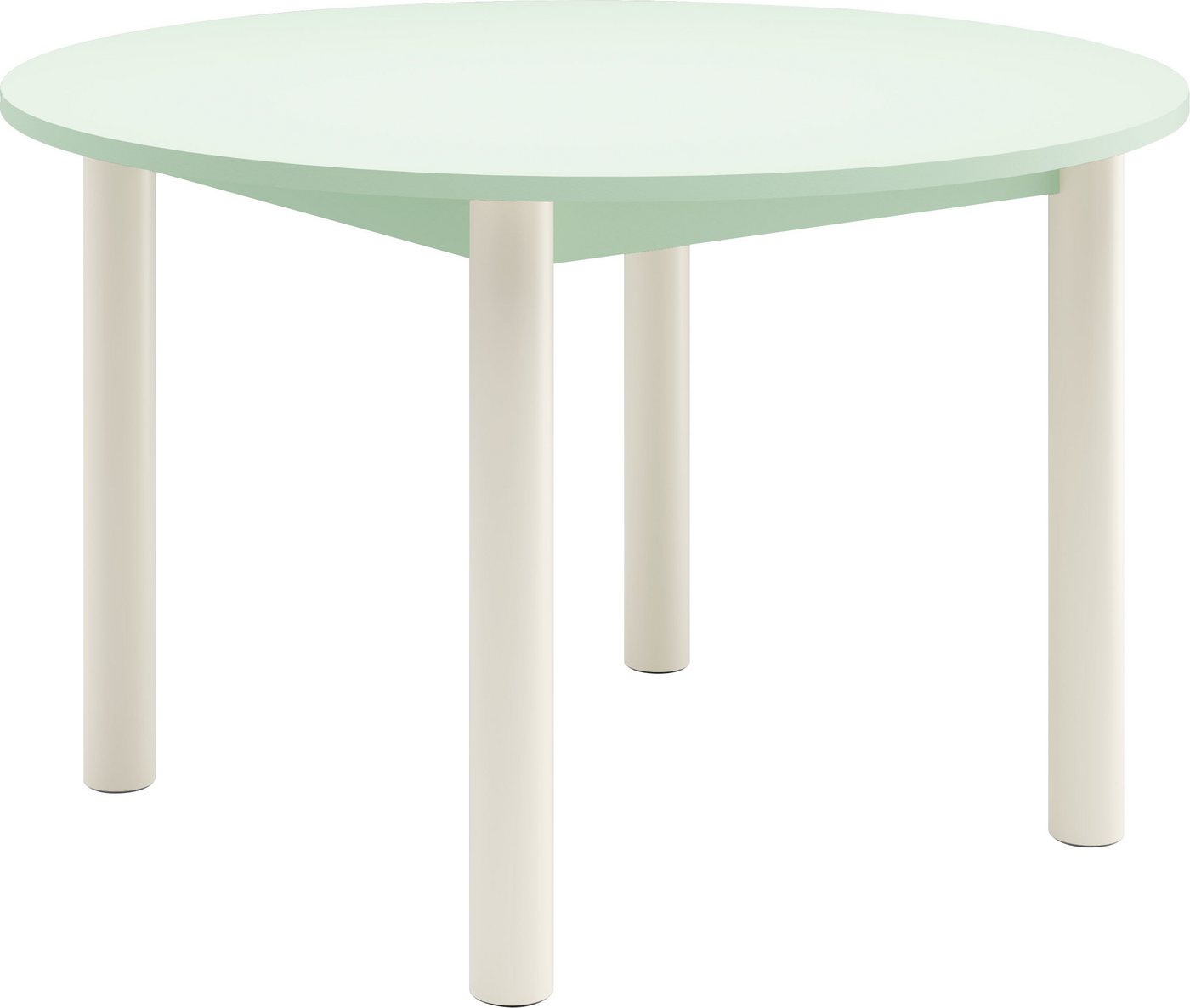 TOM TAILOR HOME Esstisch COLOR TABLE (1-St), Esstisch, 4-Fuß, 3 Größen, 3 Dekorfarben, 4 Fußfarben, ABS-Kante von TOM TAILOR HOME