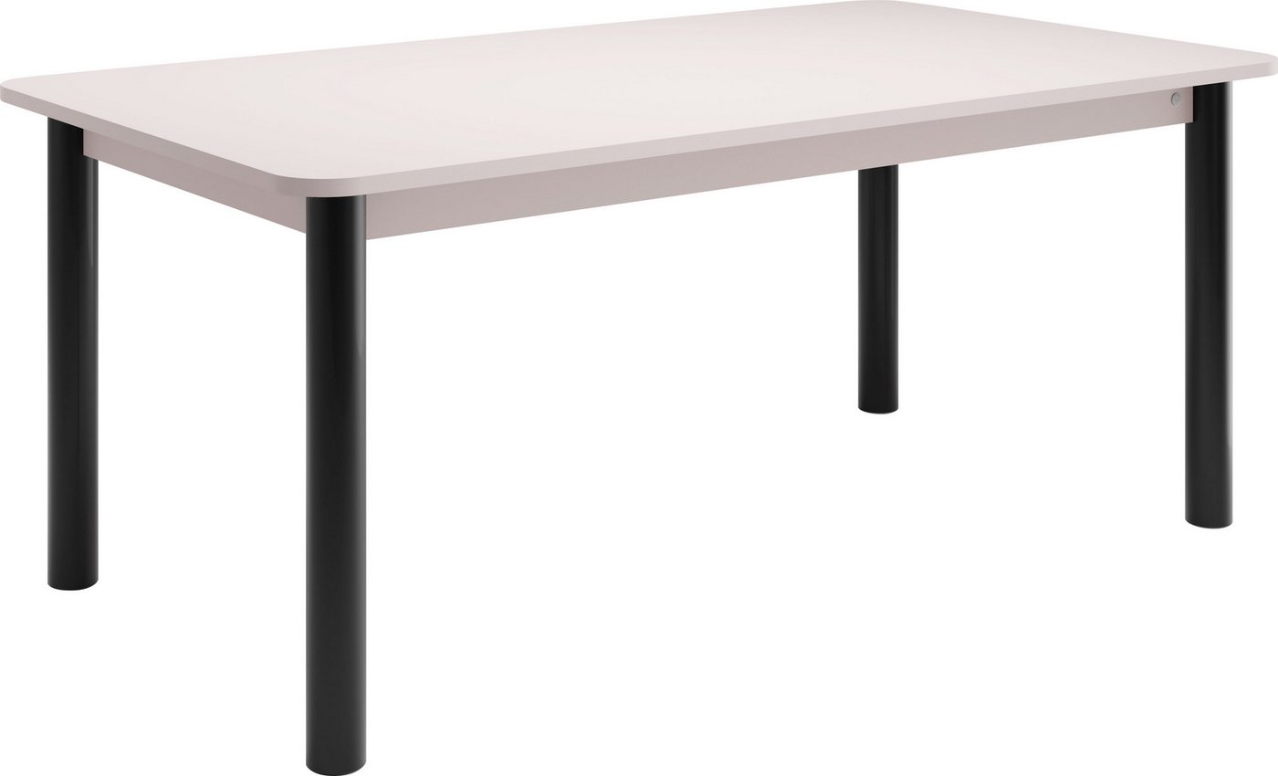 TOM TAILOR HOME Esstisch COLOR TABLE (1-St), Esstisch, 4-Fuß, 3 Größen, 3 Dekorfarben, 4 Fußfarben, ABS-Kante von TOM TAILOR HOME