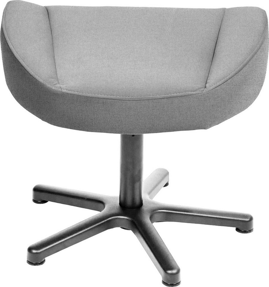 TOM TAILOR HOME Hocker TOM PURE, mit Metall-Drehfuß in Chrom von TOM TAILOR HOME