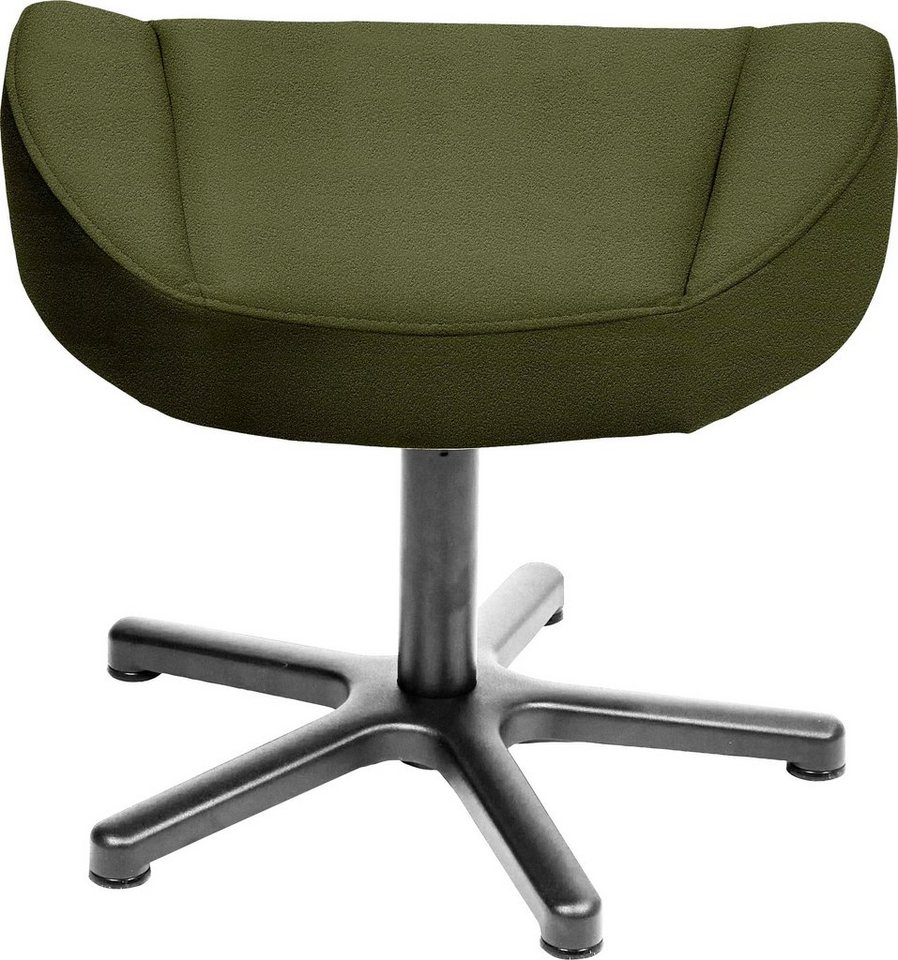 TOM TAILOR HOME Hocker TOM PURE, mit Metall-Drehfuß in Chrom von TOM TAILOR HOME