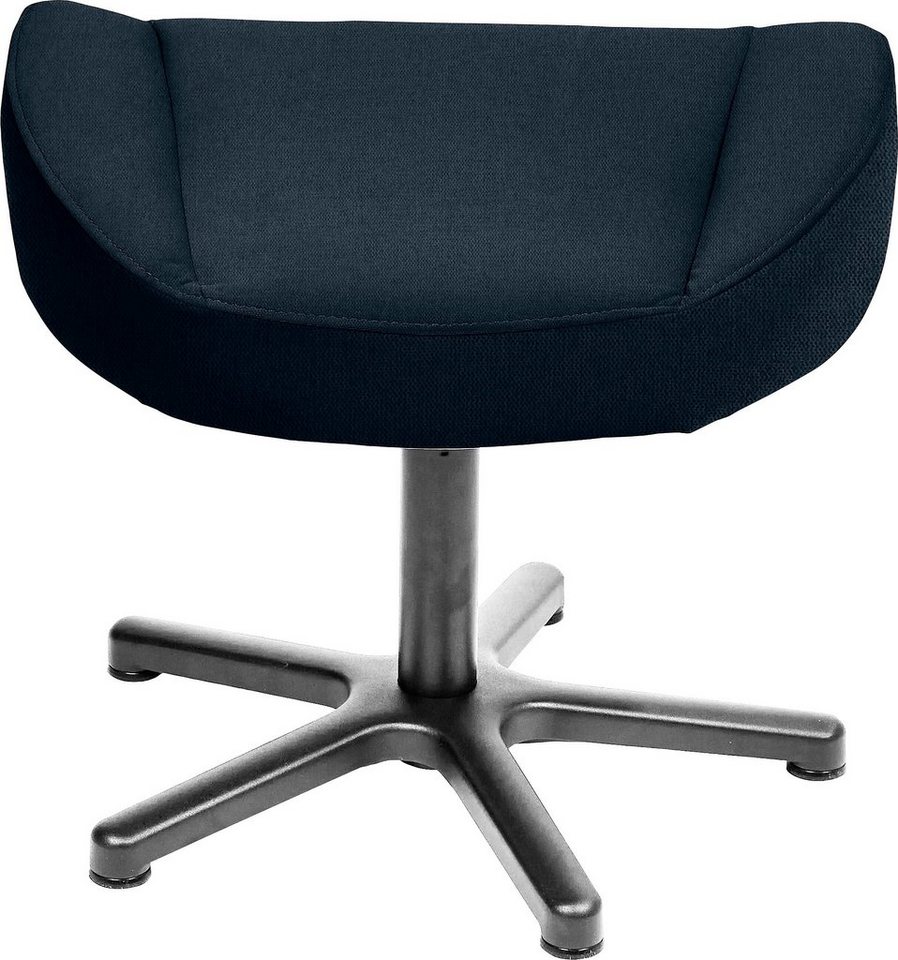 TOM TAILOR HOME Hocker TOM PURE, mit Metall-Drehfuß in Chrom von TOM TAILOR HOME