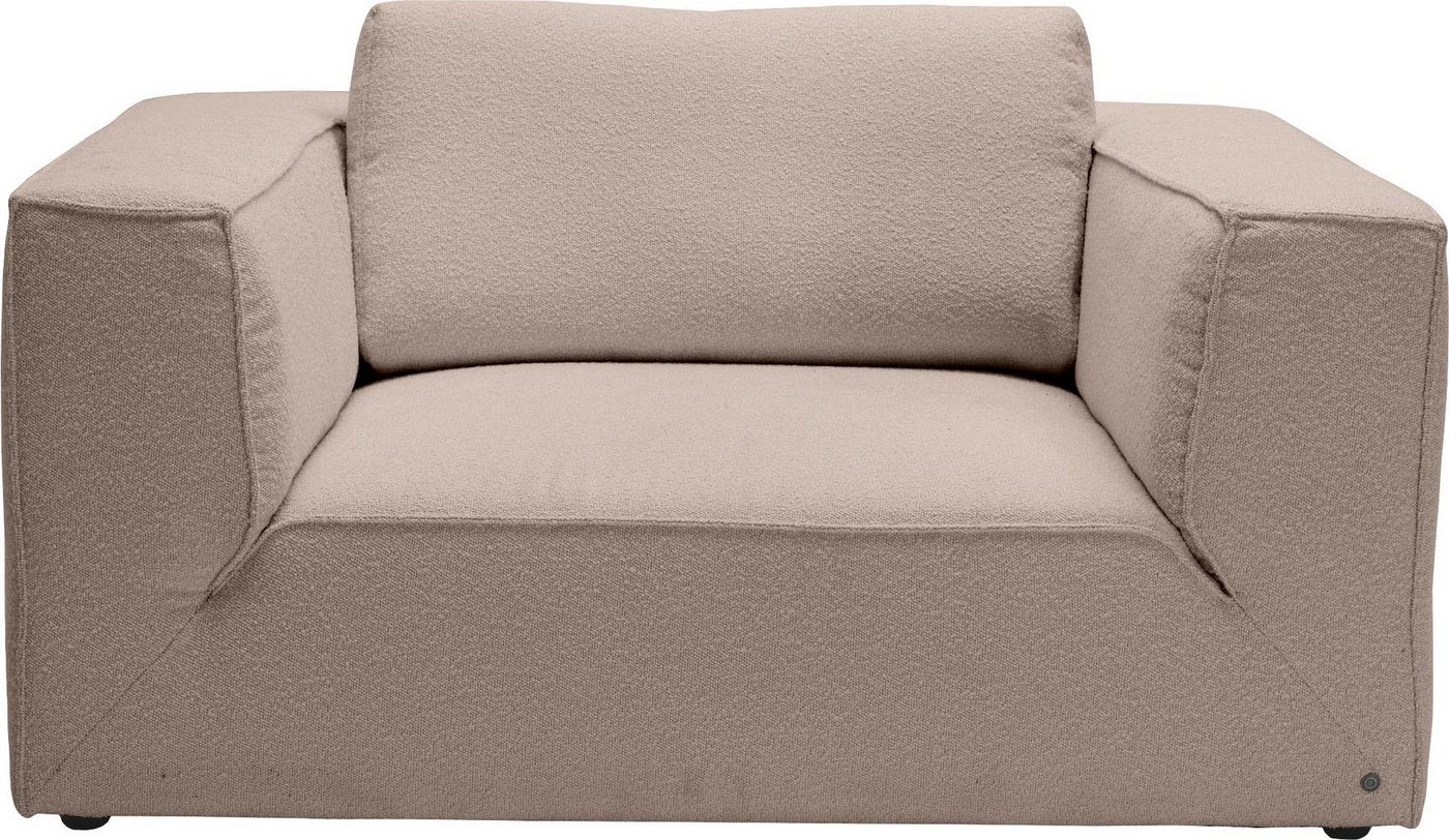 TOM TAILOR HOME Loveseat BIG CUBE STYLE, mit bequemen Stegkissen, extra große Sitztiefe, Breite 147 cm von TOM TAILOR HOME