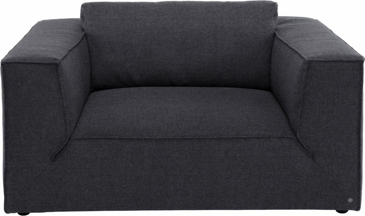 TOM TAILOR HOME Loveseat BIG CUBE STYLE, mit bequemen Stegkissen, extra große Sitztiefe, Breite 147 cm von TOM TAILOR HOME