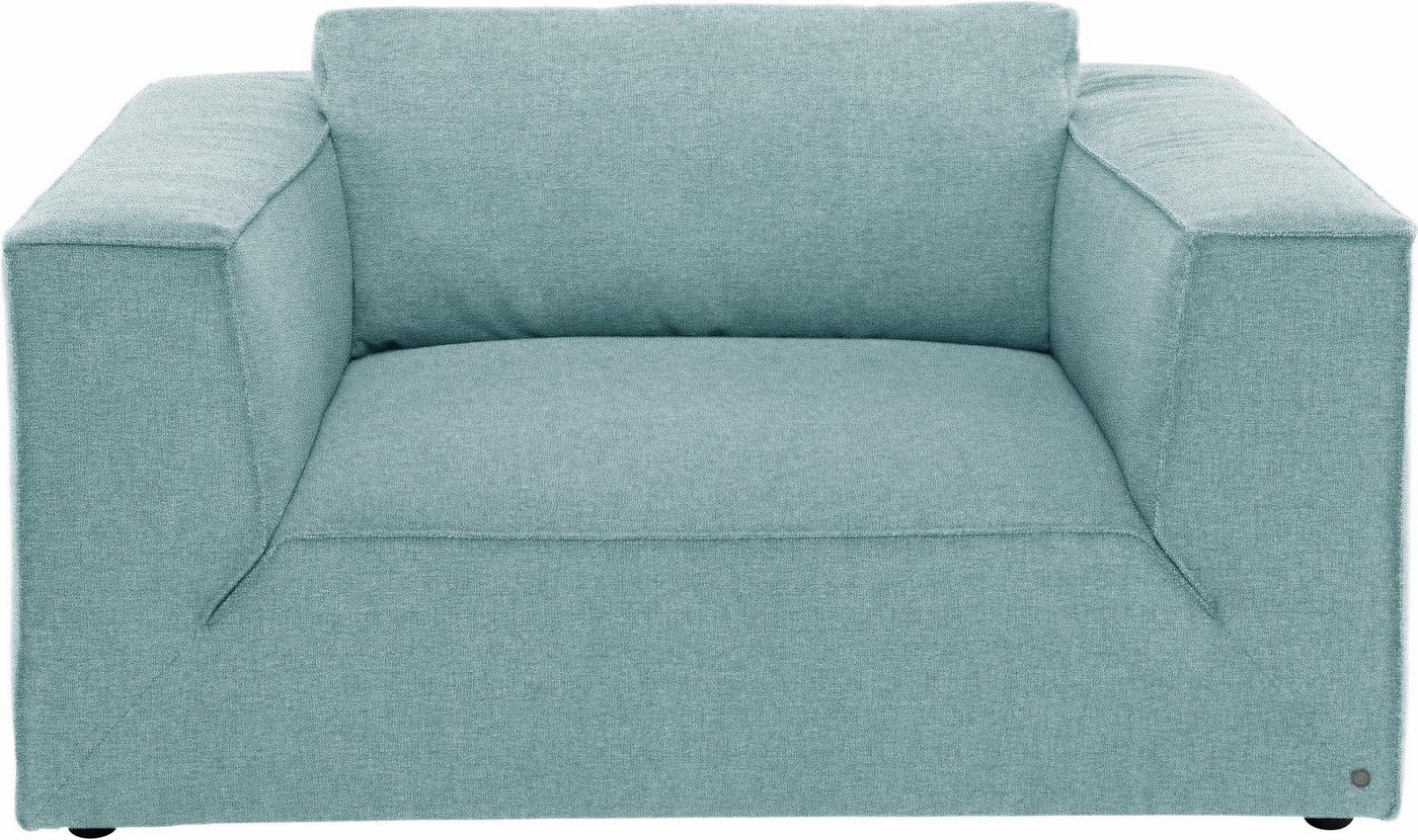 TOM TAILOR HOME Loveseat BIG CUBE STYLE, mit bequemen Stegkissen, extra große Sitztiefe, Breite 147 cm von TOM TAILOR HOME