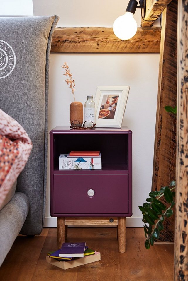 TOM TAILOR HOME Nachtkommode COLOR Bedside Cabinet - 61 x 40 x 33,5 cm - gerundete Kanten, mit Push-to-Open - in vielen schönen Farben von TOM TAILOR HOME