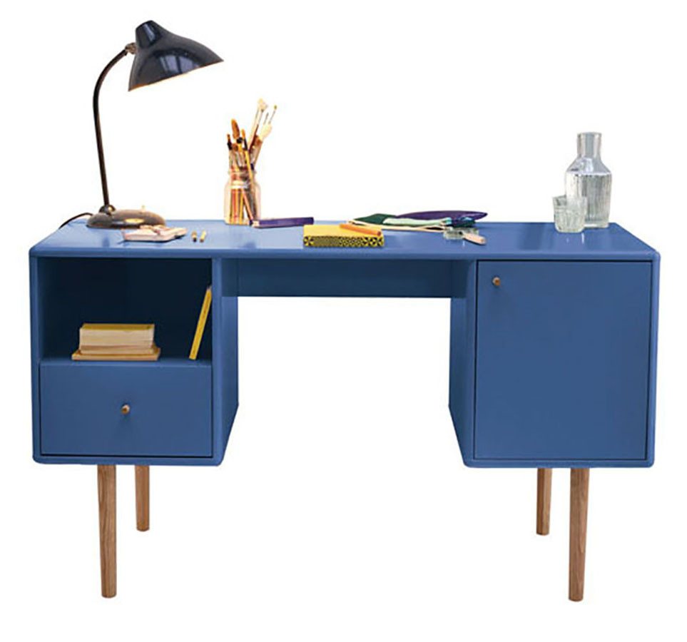 TOM TAILOR HOME Schreibtisch COLOR LIVING Desk - in vier schönen Farben, hochwertig lackierter Schreibtisch - auch als Schminktisch verwendbar von TOM TAILOR HOME