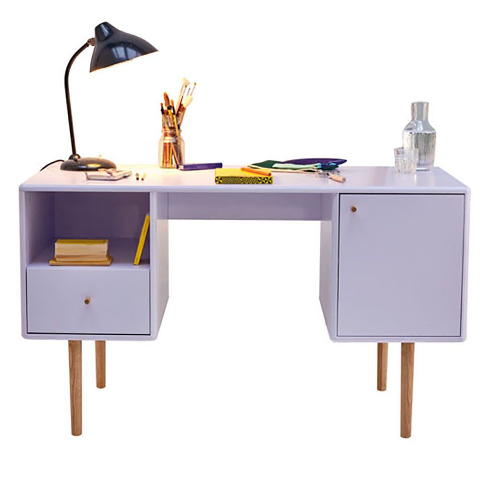 TOM TAILOR HOME Schreibtisch COLOR LIVING Desk - in vier schönen Farben, hochwertig lackierter Schreibtisch - auch als Schminktisch verwendbar von TOM TAILOR HOME