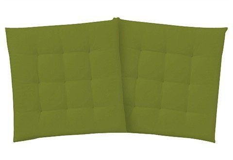TOM TAILOR HOME Sitzkissen Dove, TOM TAILOR unifarbenes, abgestepptes Sitzkisssen DOVE, 2er Pack von TOM TAILOR HOME