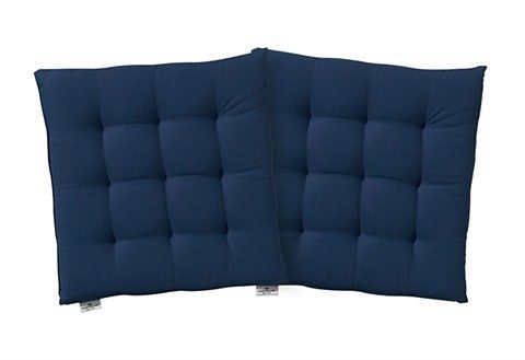 TOM TAILOR HOME Sitzkissen Dove, TOM TAILOR unifarbenes, abgestepptes Sitzkisssen DOVE, 2er Pack von TOM TAILOR HOME