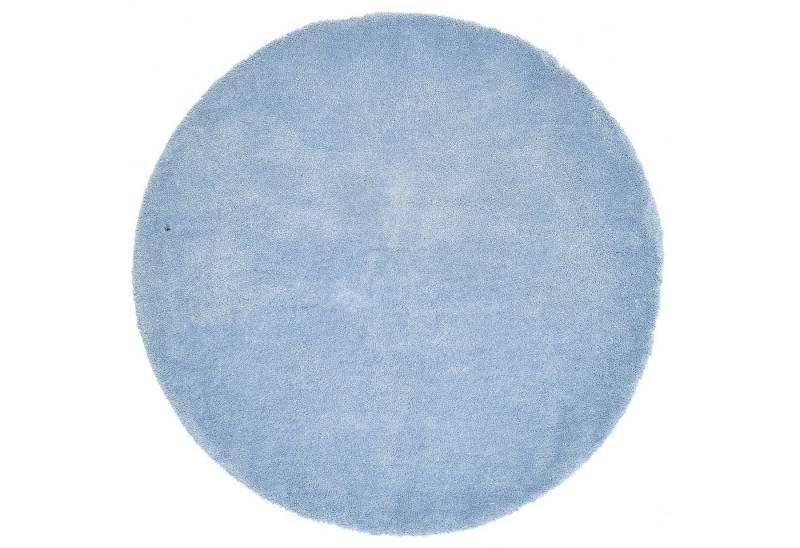 TOM TAILOR HOME Hochflor-Teppich Shaggy Teppich Cozy, rund, Höhe: 25 mm, Uni Farben, auch in Pastell Farben, weich & kuschelig von TOM TAILOR HOME