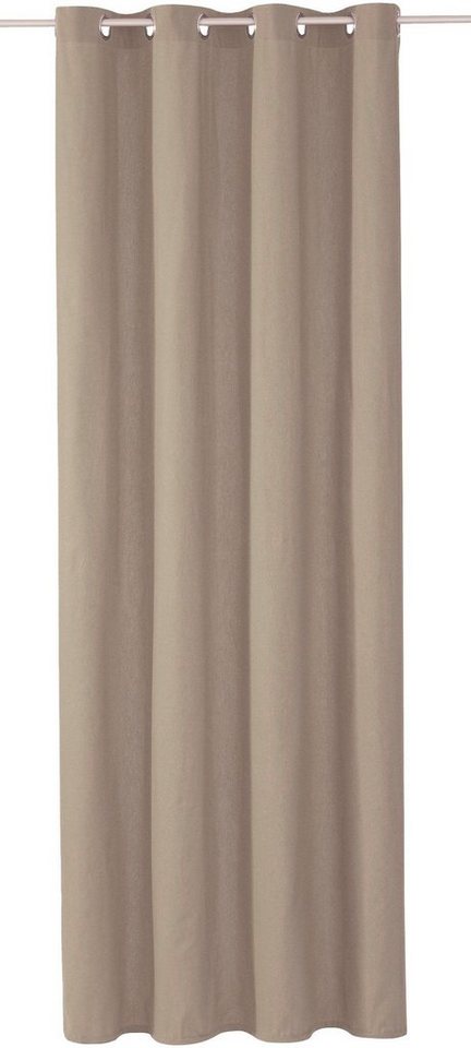 TOM TAILOR HOME Vorhang DOVE, Ösen (1 St), blickdicht, Wirkware von TOM TAILOR HOME