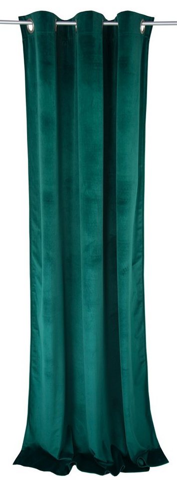 TOM TAILOR HOME Vorhang FRENCH VELVET (1 St), Ösen, blickdicht, Wirkware von TOM TAILOR HOME