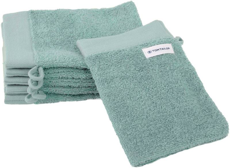 TOM TAILOR HOME Waschhandschuh Waschhandschuh COLOR BATH, Frottier (6-St) von TOM TAILOR HOME
