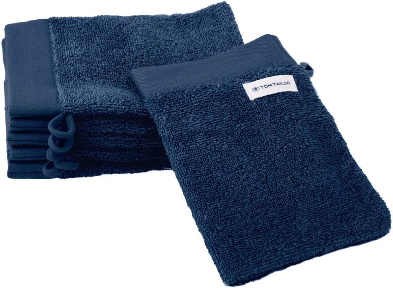 TOM TAILOR HOME Waschhandschuh Waschhandschuh COLOR BATH, Frottier (6-St) von TOM TAILOR HOME
