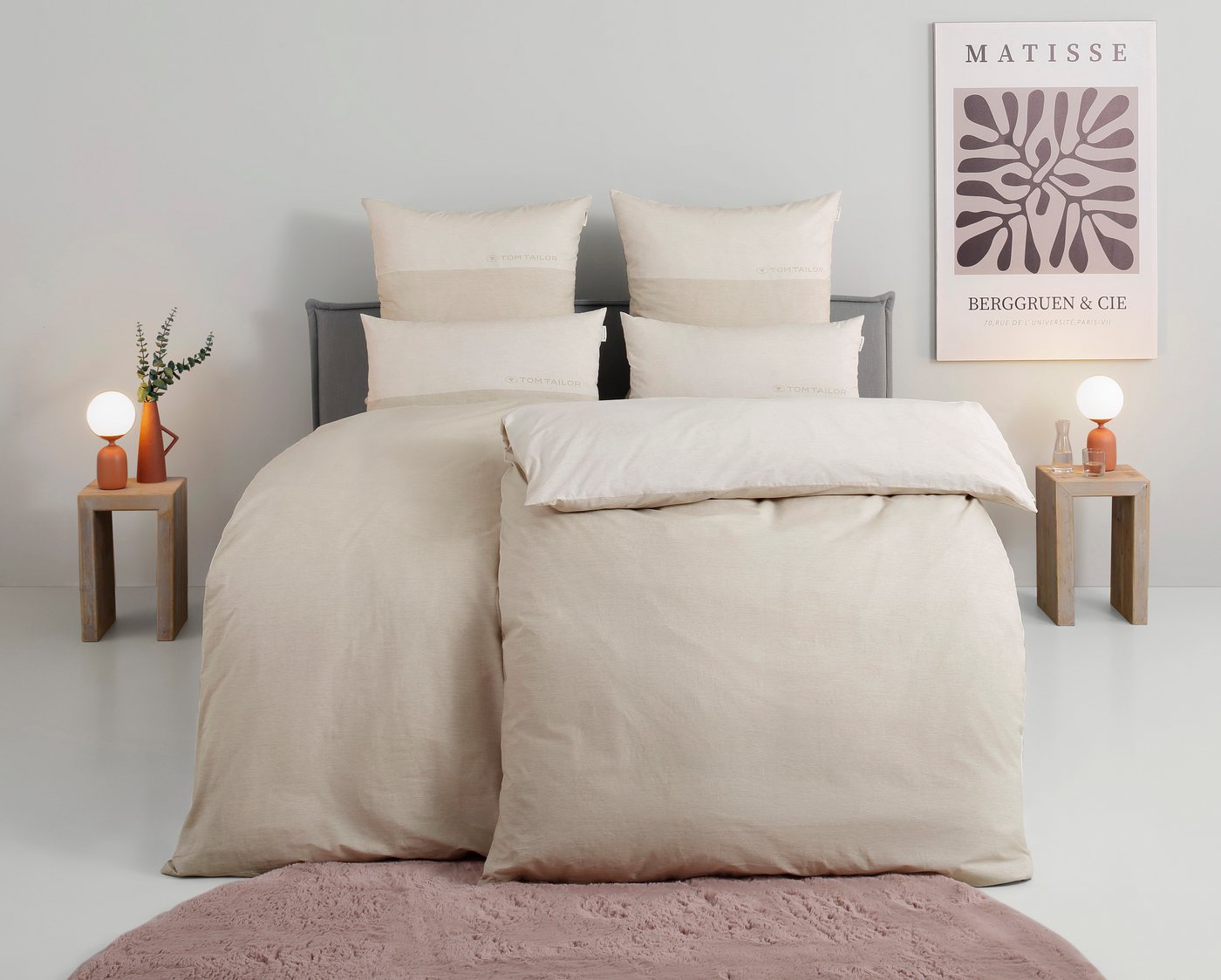 TOM TAILOR HOME Bettwäsche Henry, Renforcé, 3 teilig, Bettwäsche aus Baumwolle, mit GRATIS-Zugabe: Sporthandtuch TOM TAILOR HOME Bettwäsche Henry, Renforcé, 3 teilig, Bettwäsche aus Baumwolle, mit GRATIS-Zugabe: Sporthandtuch von TOM TAILOR HOME