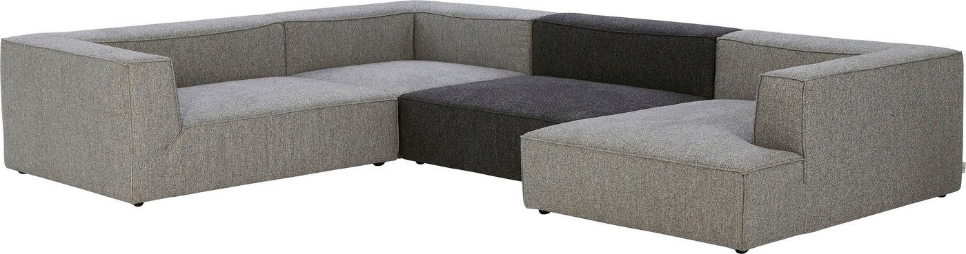 TOM TAILOR HOME Wohnlandschaft BIG CUBE, Elementengruppe aus 4 Sofaelementen, wahlweise mit Kissen von TOM TAILOR HOME