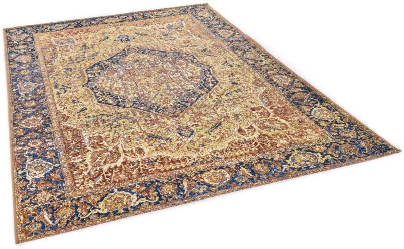 TOM TAILOR HOME Teppich Funky Outdoor Orient One, rechteckig, Höhe: 5 mm, Flachgewebe, Orient-Optik, In- und Outdoor geeignet, Wohnzimmer von TOM TAILOR HOME