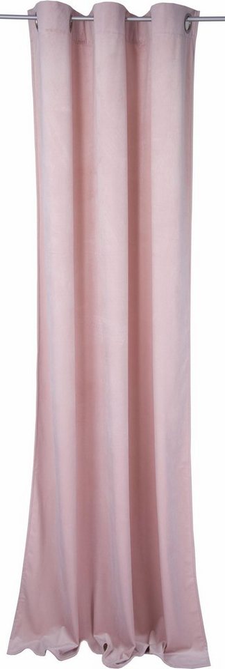 TOM TAILOR HOME Vorhang FRENCH VELVET, Ösen (1 St), blickdicht, HxB: 245x135 von TOM TAILOR HOME