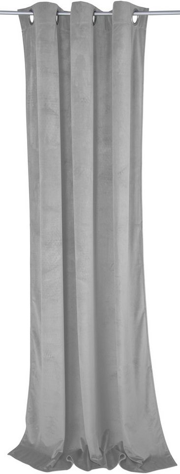 TOM TAILOR HOME Vorhang FRENCH VELVET, Ösen (1 St), blickdicht, Wirkware von TOM TAILOR HOME