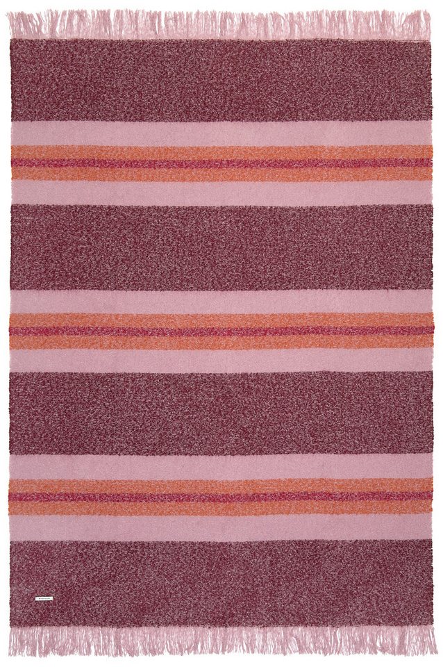 Wohndecke Bouclé Stripe, TOM TAILOR HOME, aus Bouclégarnen Wohndecke Bouclé Stripe, TOM TAILOR HOME, aus Bouclégarnen von TOM TAILOR HOME