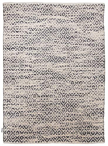 Handgewebter Teppich Smooth Comfort in Grau Teppichgröße: 160 x 230 cm von TOM TAILOR