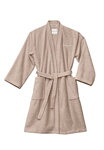 TOM TAILOR 0100300 Bademantel Kimono Größe: L sand von TOM TAILOR