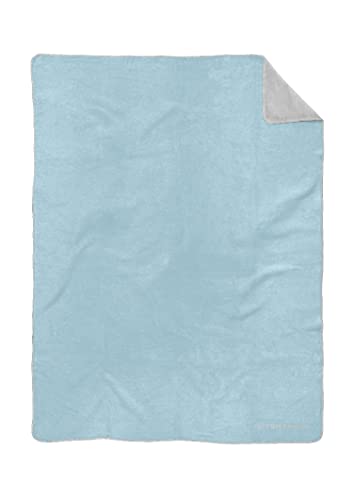 TOM TAILOR 0229938 Wohndecke Doubleface 1x 150x200 cm, Light Blue von TOM TAILOR